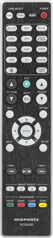 Marantz NR1608 - AV Receiver - Zilver