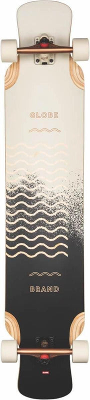 Globe Geminon XL longboard 47 spray wave / black copper