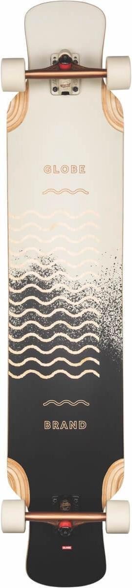 Globe Geminon XL longboard 47 spray wave / black copper