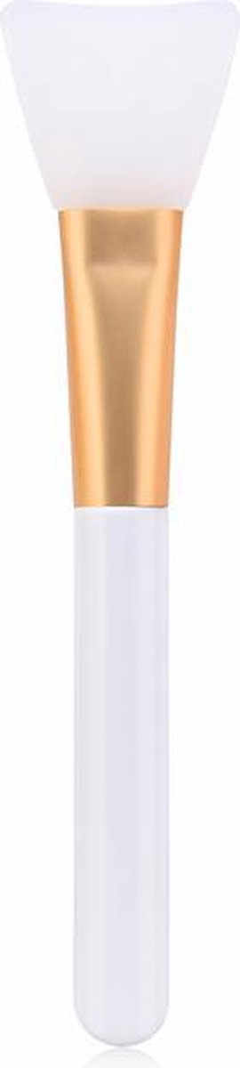 Masker kwast - Siliconen Kwast voor Gezichtsmasker - Make Up Kwasten - Wit