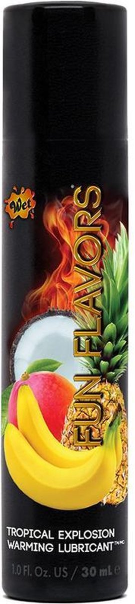 WET Fun Flavors Glijmiddel Tropical Fruit Explosion - 30 ml