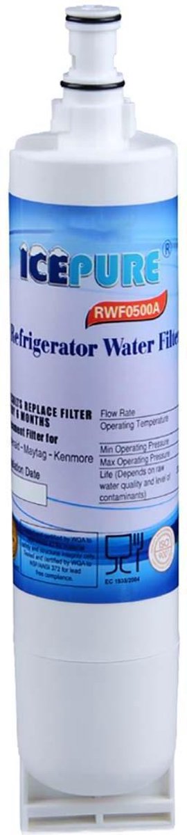 Icepure RWF0500A Water Filter Refrigerator Replacement Amana/ignis/admiral
