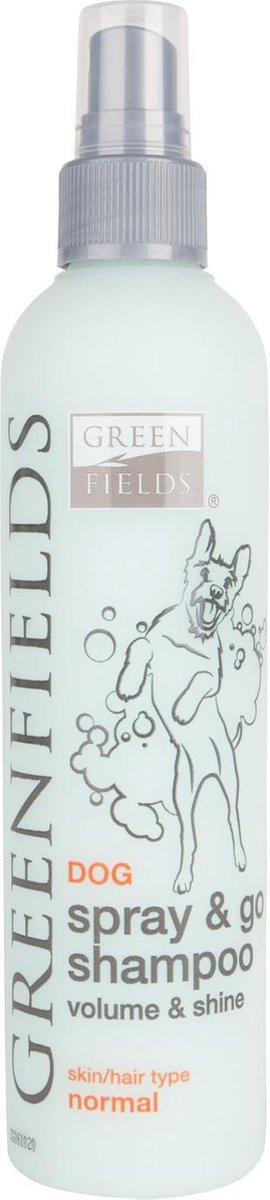 Honden Droogshampoo - Spray & Go - Greenfields - 250 ml