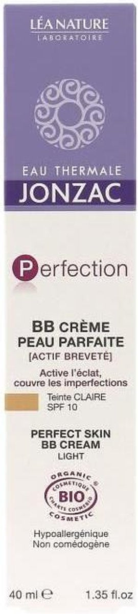 Jonzac Perfection Perfect Skin Bb Cream Light Skin 40ml