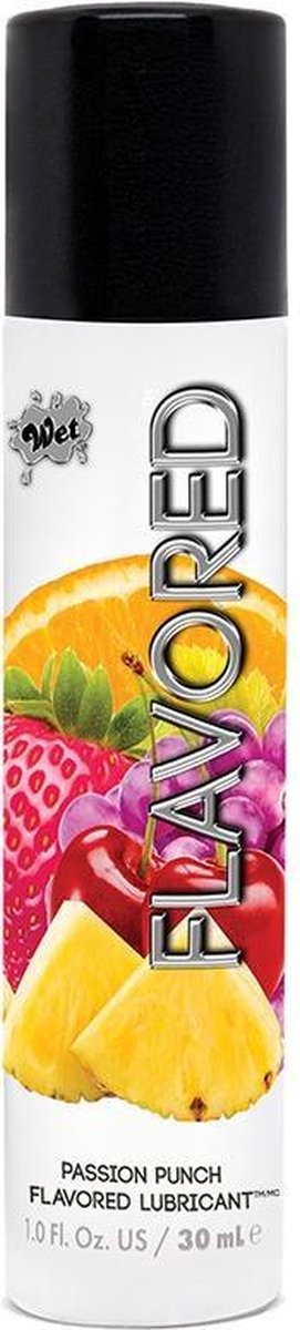 WET Flavored Passion Punch Glijmiddel - 30 ml