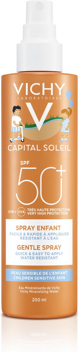 Vichy Ideal Soleil Kids zonnebrand spray SPF 50+ - 200ml
