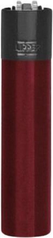 Metalen Clipper aansteker - vuursteenaansteker Lava Black-Red