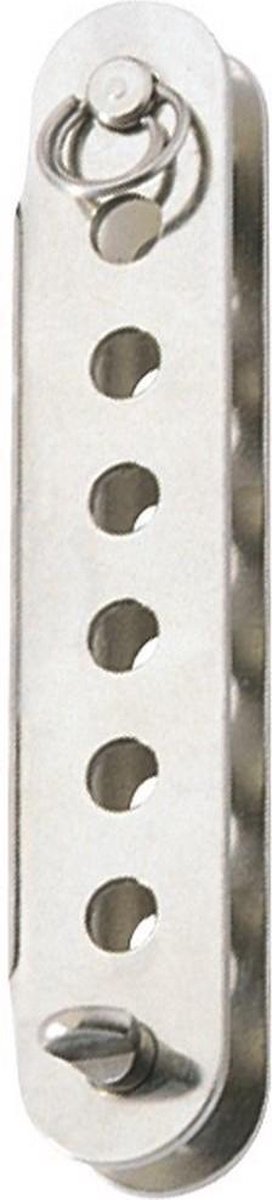 RF45 rvs stel strip 108 mm gatafstand 75 mm