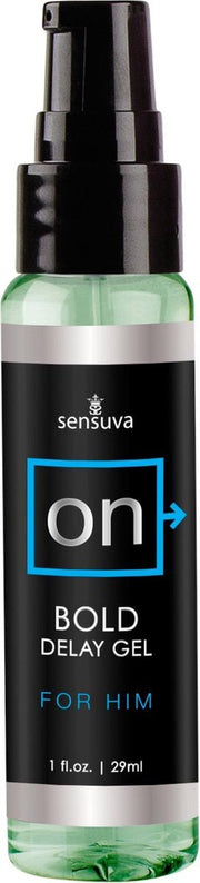 Sensuva Bold Gel Klaarkomen Uitstellen voor Mannen - 29 ml