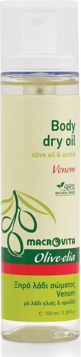 Macrovita Olive-elia Lichaamsolie Venom met Orchidee