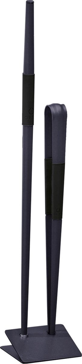OFYR Buffadoo set Zwart - BBQ tang - BBQ pook - Blaaspijp - BBQ gereedschap