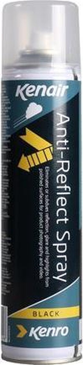Kenro Anti Reflectie Spray Mat voor Zwarte Ondergrond