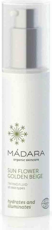 MÁDARA Organic Skincare - Sun Flower Golden Beige Tinting Fluid - 50ml