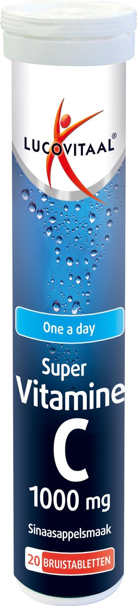 Lucovitaal Super Vitamine C 1000mg Voegingssupplement - 20 bruistabletten
