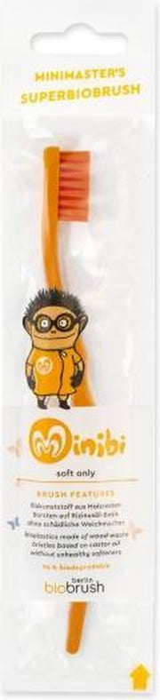 Biobrush tandenborstel kind - orange Orange