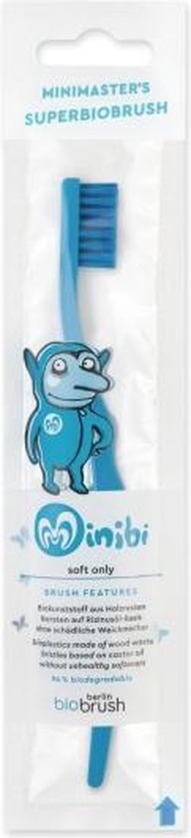 Biobrush tandenborstel kind - blue Blue