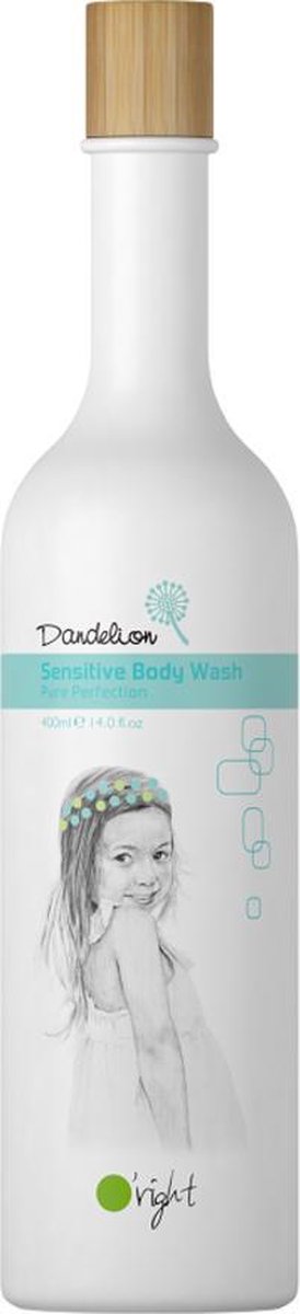 O'right Dandelion Natuurlijke Douchegel voor gevoelige hoofdhuid en kinderen 400ml