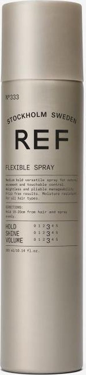 REF Flexible Spray 333 haarspray Vrouwen 300 ml