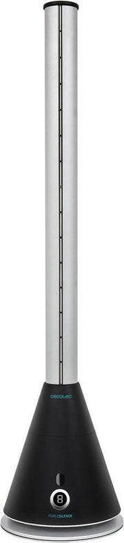 Cecotec Stille design torenventilator - Toren ventilator staand - Timer - Afstandsbediening - Zwart