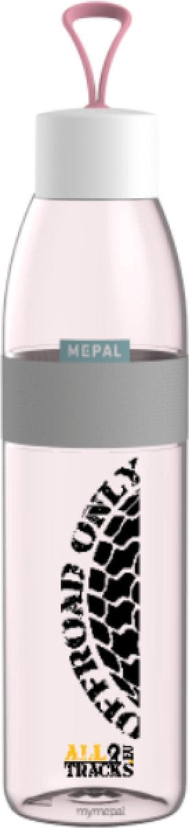 Mepal Waterfles Ellipse - Roze - Offroad Only - 500ml - 4x4 Offroad