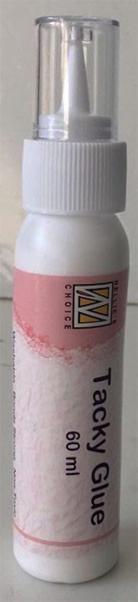 Nellie Snellen Tacky glue  60 ml. TGL002 - papierlijm sneldrogend kleurloos - transparant papier lijm