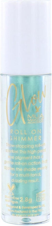MUA Glow Roll On Shimmer Face & Body Glitter - Tropical Azure