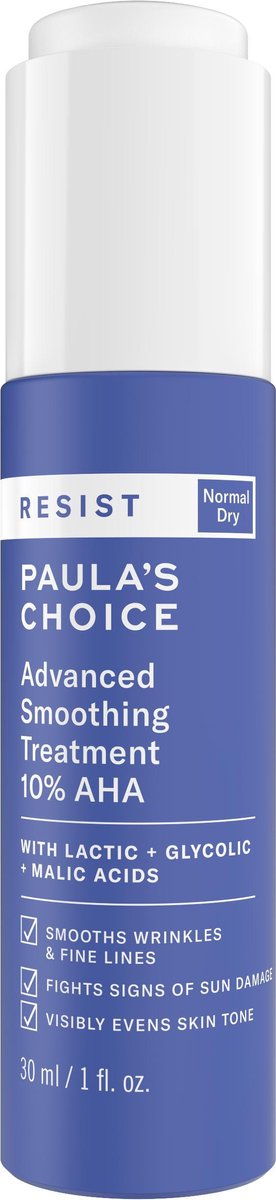 Paula's Choice Resist Anti-Aging 10% AHA Exfoliant met Glycolzuur - 30 ml