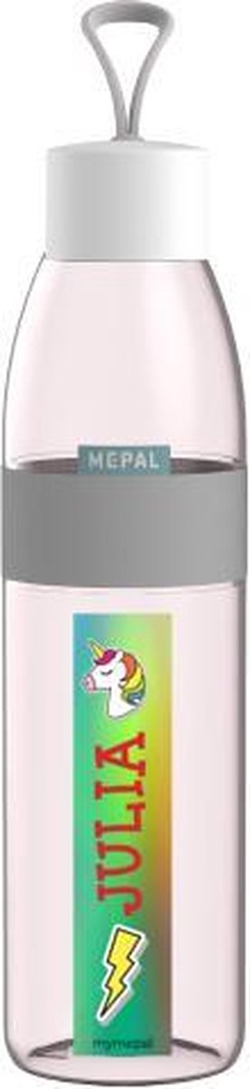 Mepal Waterfles Ellipse 700ML eenhoorn met naam