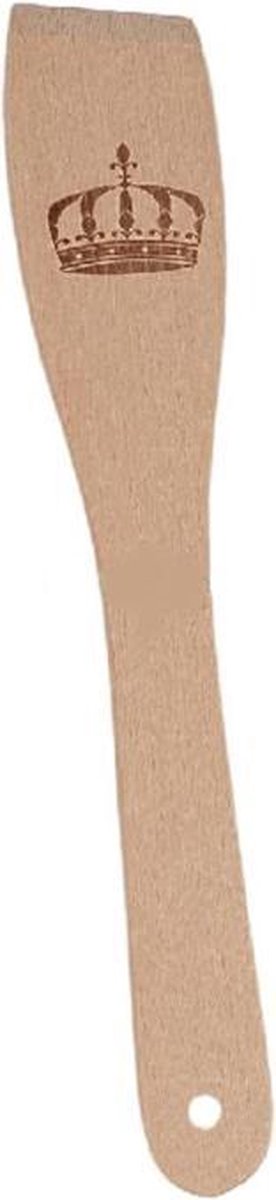 Deco4yourhome - Lepel Plat - Hout - Kroon - 20st.