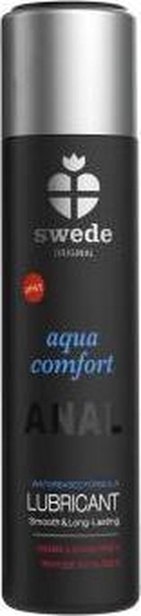 Bundle - Swede - Aqua Comfort Anaal Glijmiddel Waterbasis - 60ml met glijmiddel