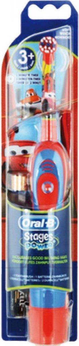 Oral-B Stages Power Kids tandenborstel op batterijen met Disney Cars (1 stuk)