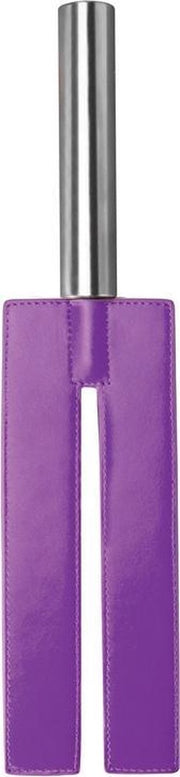 Shots Ouch! Whips and Paddles Paddle Leather Slit Paddle paars