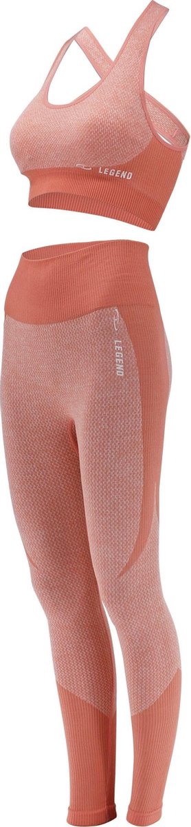 Sportlegging Pink Crossback  M