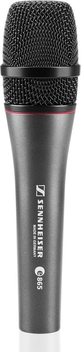 Sennheiser e 865 Microfoon voor podiumpresentaties Zwart