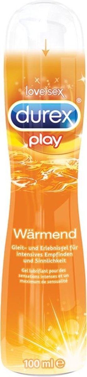 Durex Glijmiddel Play Warming 100ml Transparant