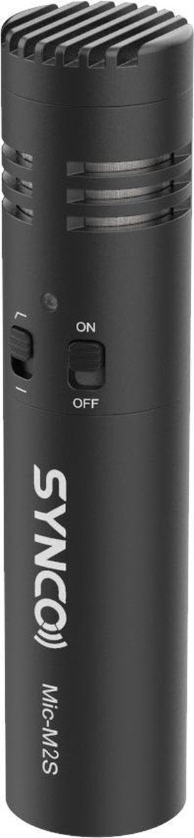 Synco Audio- Mic-M2S -Cameramicrofoon – Zeer Geschikt voor Buitenopnames