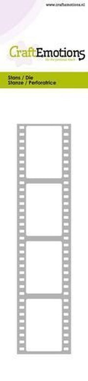 CraftEmotions Die - Cutting border - film strip Card 5