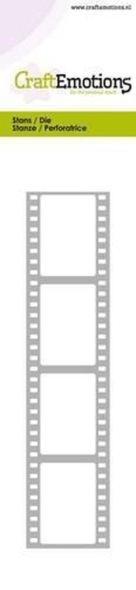 CraftEmotions Die - Cutting border - film strip Card 5