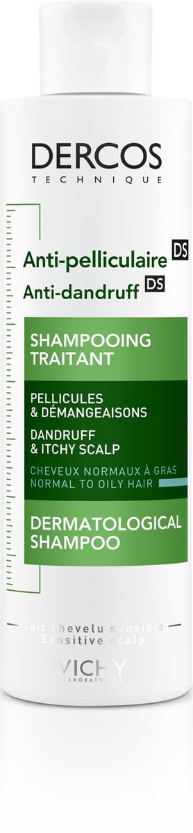 Vichy Dercos Anti-roos Shampoo voor normaal tot vet haar - 200ml
