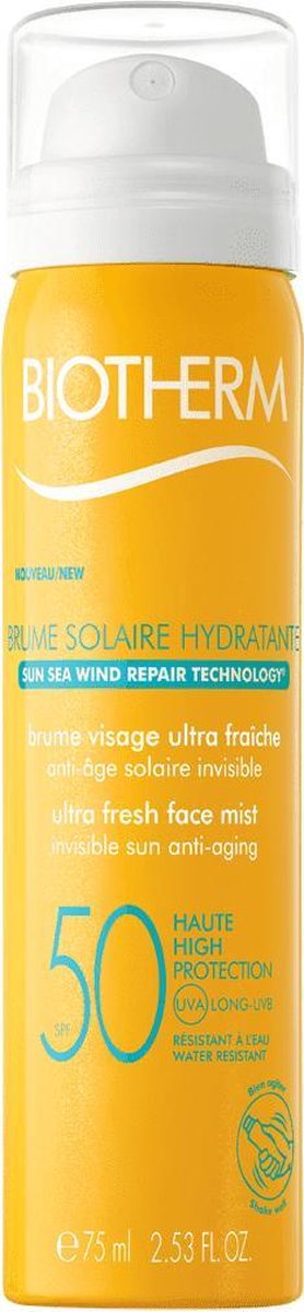Biotherm Brume Solaire Hydratante Ultra Fresh Face Mist Zonnelotion 75 ml
