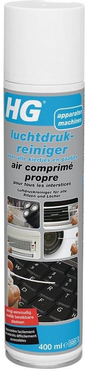HG luchtdruk reiniger - 400 ml