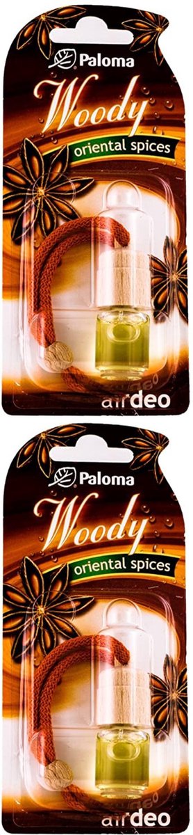 Paloma Auto geur- auto geurverspreider-2STUKS Oriental spices-auto luchtverfrisser-auto accessories