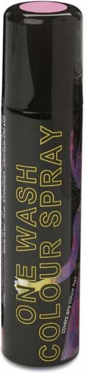 Gekleurde haarspray UV roze - Stargazer