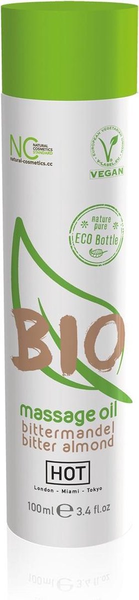 HOT BIO massage oil - bitter almond - 100 ml