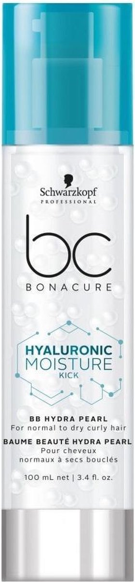 Schwarzkopf BC Bonacure Hyaluronic Moisture Kick BB Hydra Pearl haarcrème Vrouwen 95 ml