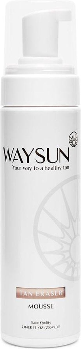 Waysun® - Tan Eraser - Make up remover - Make up verwijderaar - Zelfbruiner verwijderaar - Zelfbruiner gezicht - Zelfbruiner Mousse - Zelfbruiner lichaam