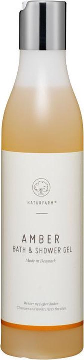 amber bath& shower gel