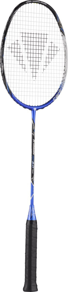 Carlton FIREBLADE MEGA 2.0 TOUR - Blauw/wit/zilver - Badmintonracket