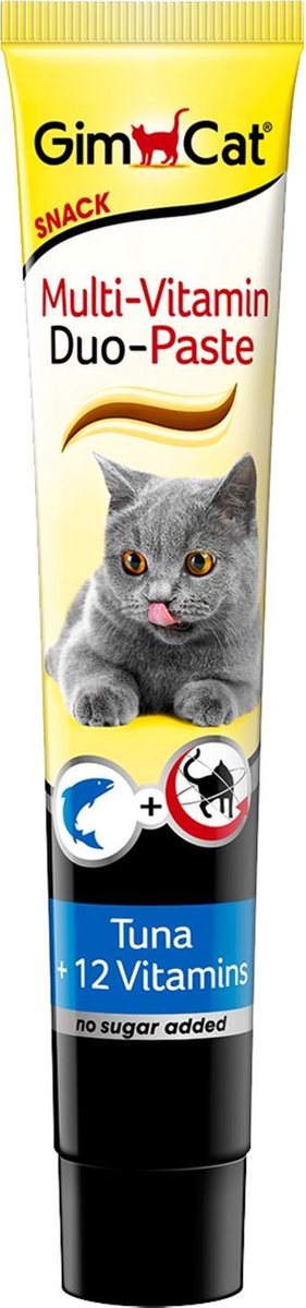 GimCat Multi Vitamine Duo Pasta - Tonijn - 50 g