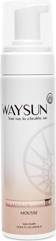 Waysun® - Natural Bronzer Mousse - Licht - Zelfbruiner - Zelfbruiners - Zelfbruiner gezicht - Zelfbruiner mousse - Zelfbruiner spray - Huidverzorging - Hydraterend - Voedend - Bali body - Verzorgingsproducten dames geschenk - Self Tan